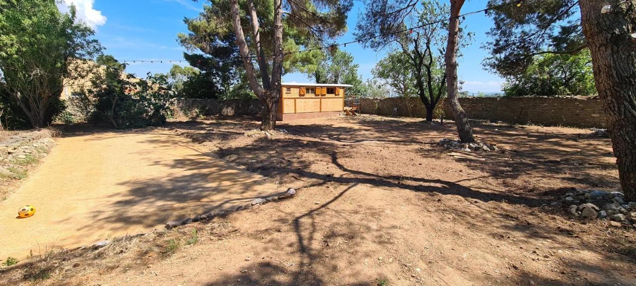 Roulotte Dans L'Aude Villa Trausse Buitenkant foto