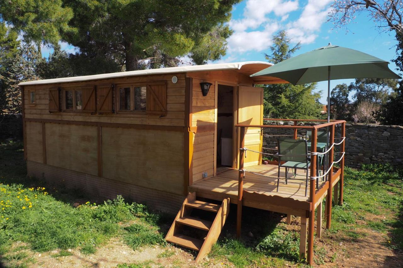 Roulotte Dans L'Aude Villa Trausse Buitenkant foto