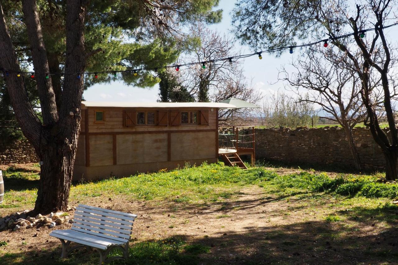 Roulotte Dans L'Aude Villa Trausse Buitenkant foto